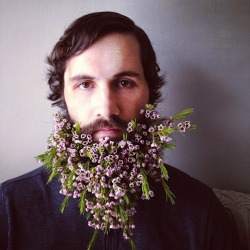 reallypickyfloristry:  floral beards 