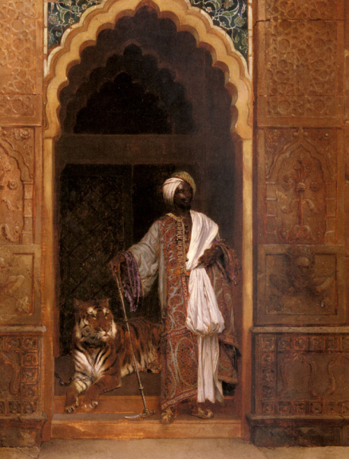 The palace guard by Rudolf Ernst