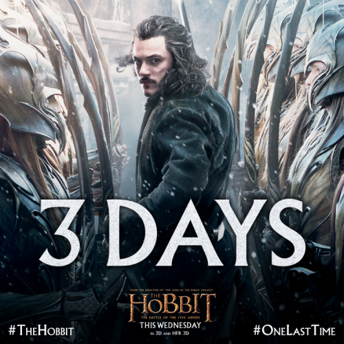 Share if you’re counting down. #TheHobbit #OneLastTime