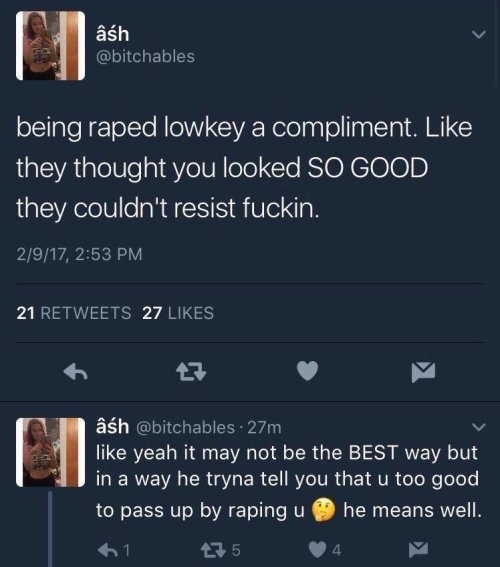 thetallblacknerd:  tarynel:  lmsig:  bellygangstaboo:  thetrippytrip:  “he means well” can someone just light me on fire already i’m done with everyone..     what type of fuckery is this    Wow  She need a good slap  I have a feeling this isn’t