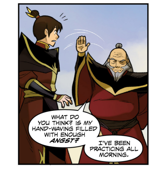 timeofdeathnote:Iroh impersonating Zuko is officially my favorite thing ever 