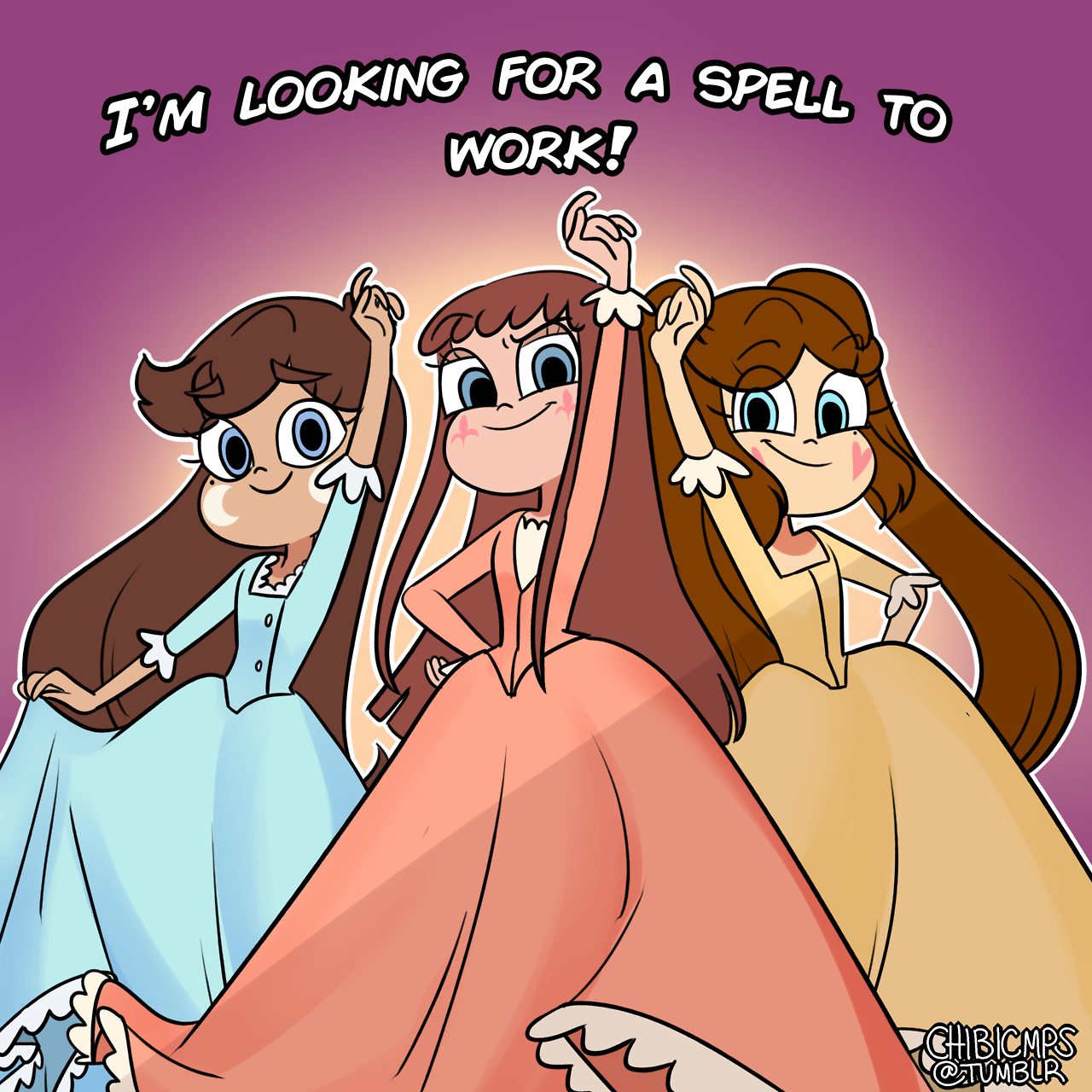 chibicmps: “Elizabeth remind me what we’re looking for…”  Elizabeth belongs