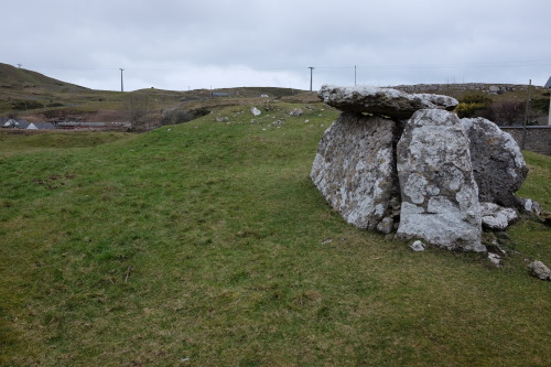 Llety’r Filiast Burial Chamber, Great Orme, Llandudno, North Wales, 11.2.17. This burial mound