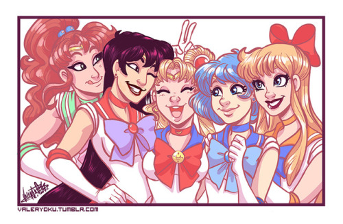 I did this Sailor Moon fanart for my dear friend @michaela-wave <3 It’s not turned out the way I 