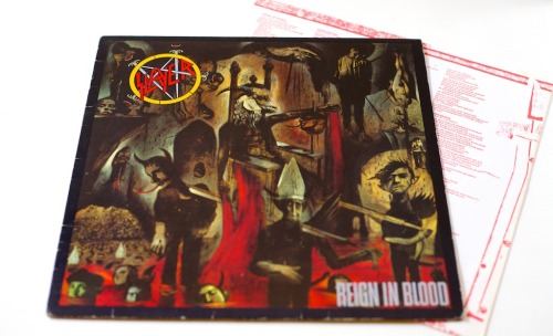 allthingsvinyl:  Slayer | Reign in Blood | 1986 Def Jam 