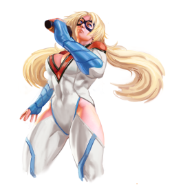 Diepod-Stuff:another Edit Of R Mika With A Power Girl Suit