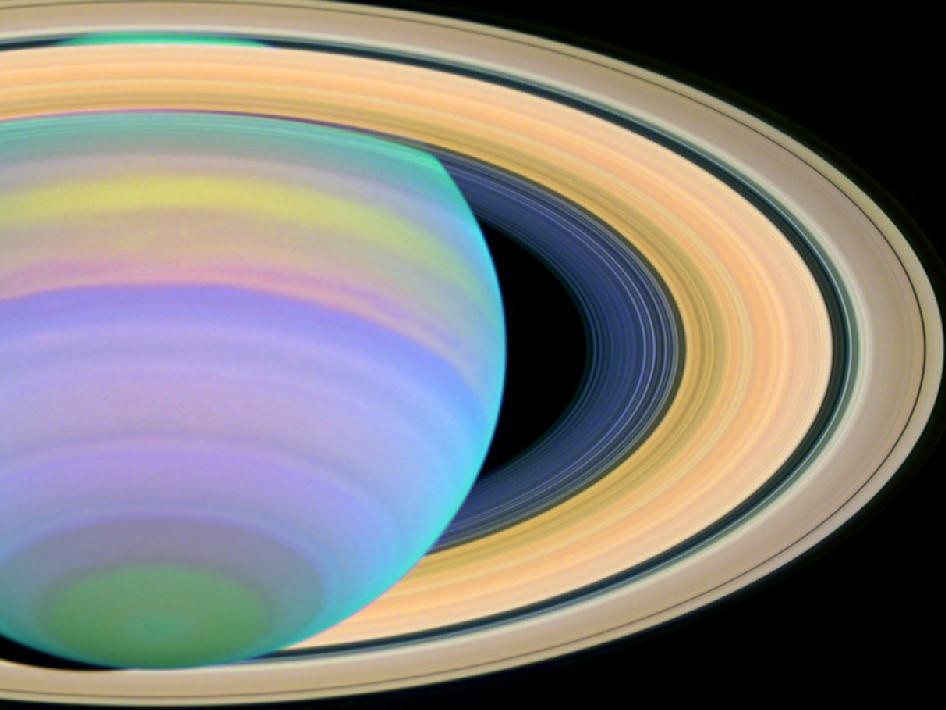 Ultraviolet Saturn (NASA, Hubble, 2003) by NASA’s Marshall Space Flight Center