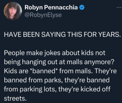 redshiftsinger:intothestacks:liberalsarecool:Your kids need independence. This is part of why public libraries are so important – unlike most places, libraries welcome everyone, and go out of their way to make space for those who don’t have