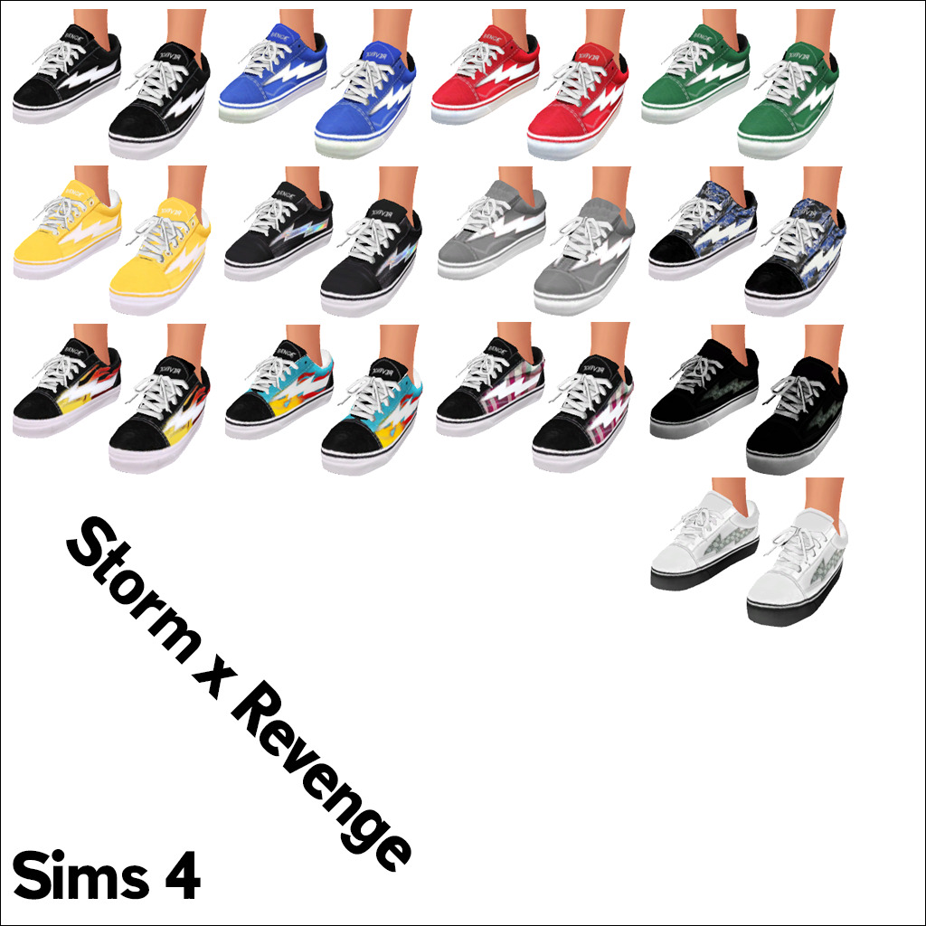 vans custom content sims 4