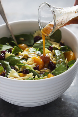 do-not-touch-my-food:  Mandarin Pasta Spinach