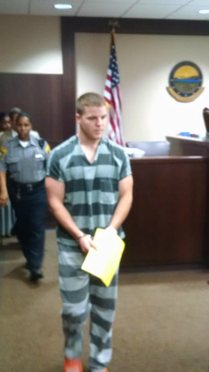 straightslaves: copericson4u: evileamon: Ex-cop Justin Bentz, 28, was found guilty of rape and face