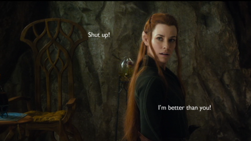 dionetaofavalon:Not My Concern: Deconstructing Tauriel’s Spider Report (3/23)