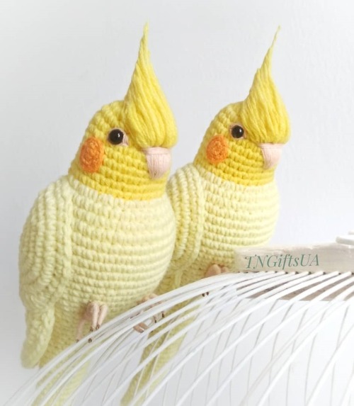 sosuperawesome:  Crochet Birds / DIY PatternsTanya Zhylyayeva on Etsy