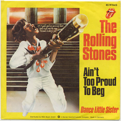 classicwaxxx:  The Rolling Stones “Ain’t Too Proud To Beg” / “Dance Little