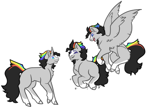 This Is An Art Challenge Inspired By @fizpup And Their Ponysona Art!my Ponysona, Neon Is Usually A Pegasus.