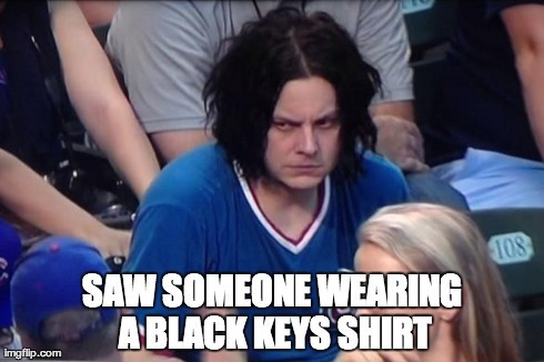 elvisqueso-iii:  mashable:  Jack White is the subject of a new meme, thanks to a sour case of resting bitchface.  well shit