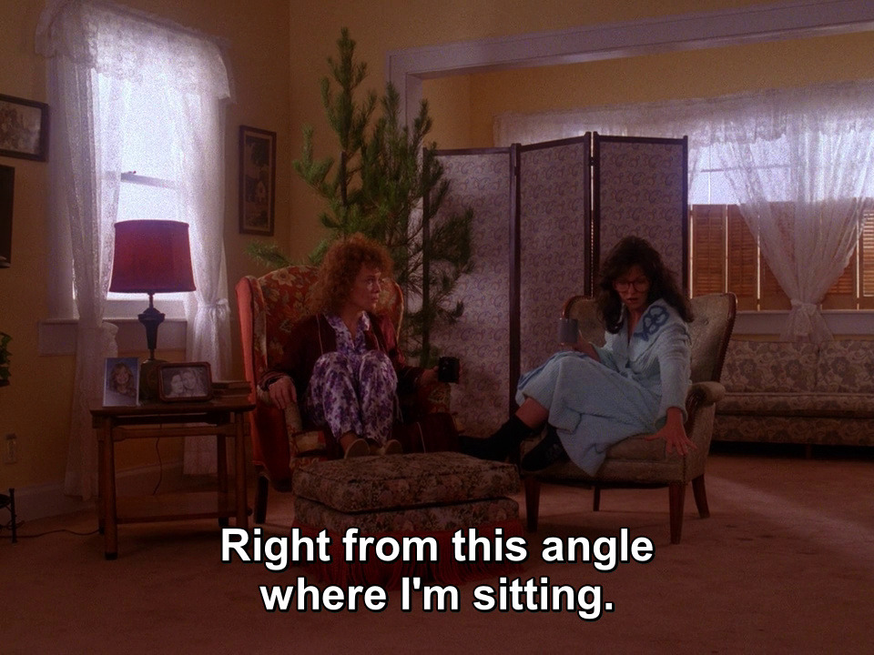 inthedarktrees:  I had the strangest dream last night. Sheryl Lee &amp; Grace