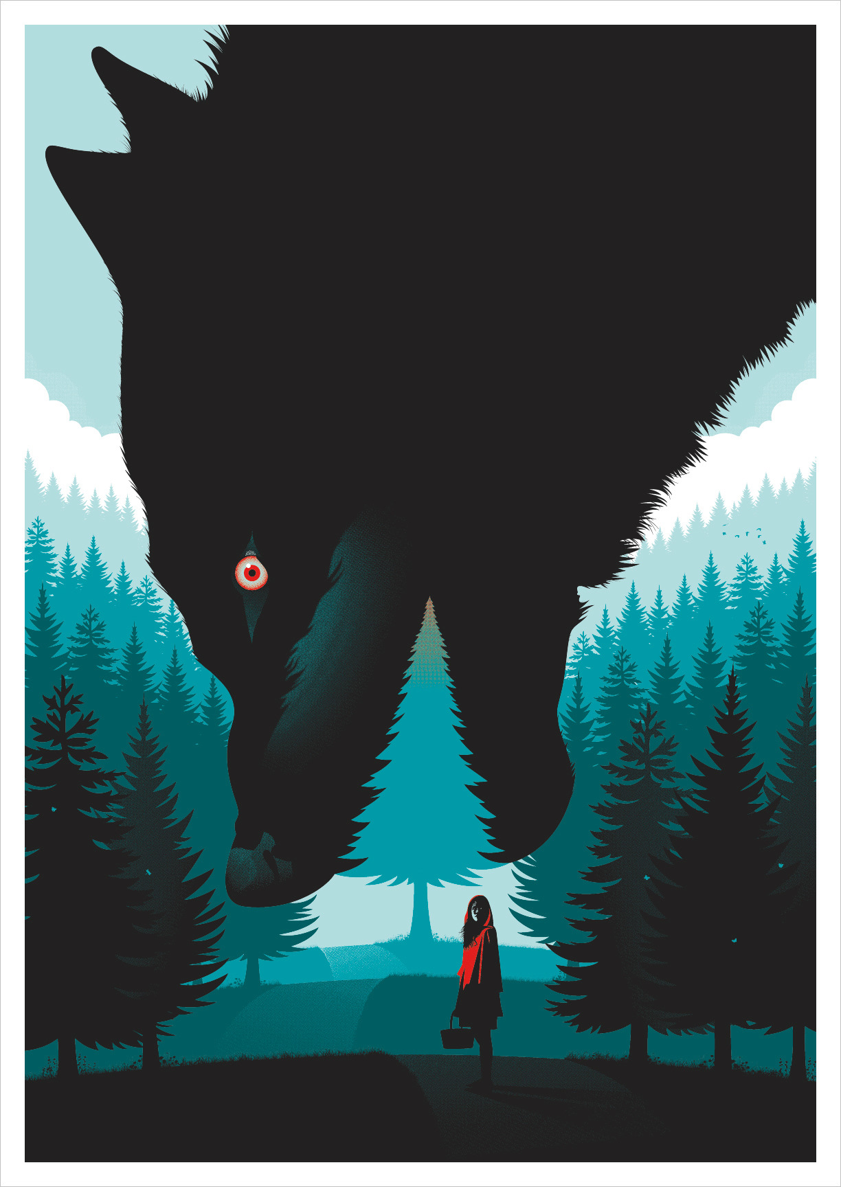 under-contruction-maybe:  Little Red Riding Hood by Guillaume Morellec.