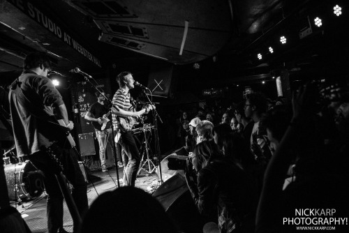 Pinegrove at Something In The Way Festival at Webster Hall in NYC on 12/14/16.www.nickkarp.com