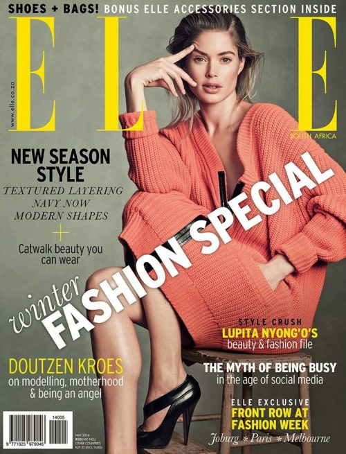 Doutzen Kroes for Elle South Africa May 2014