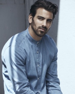 aregpeaceguy:  Nyle blue shirt 