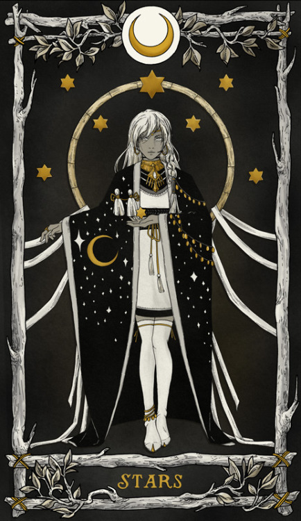 THE STARLESS SEA TAROT CARD COUNTDOWN: THE OWL AND THE STARS“The Starless Sea is rising.The owls wat