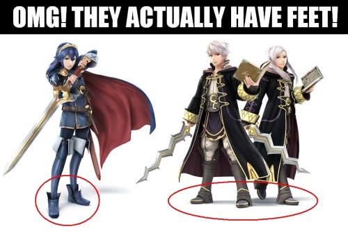 dstriple:Did anyone else notice that?They actually look kinda weird to me, not gonna lie.