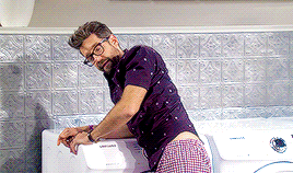 holtsprecinct:  Requested by anonymous ↳   Schneider and Alex in the laundry room Bonus: