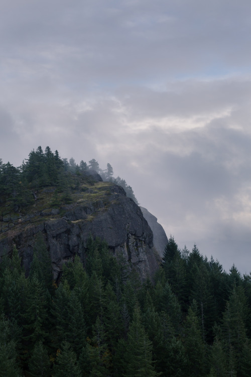 theencompassingworld:  cityranger:  Mt. Prevost | November 2015  The World Around Us