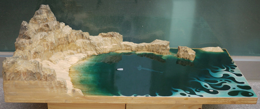 crossconnectmag:    Imaginary Landscapes by Chinwook Kim   Born in 1972 in Korea,