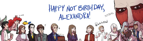 dottily:Happy actual birthday, Alexandra!!Everyone go wish her a nice birthday!!(and full view cause