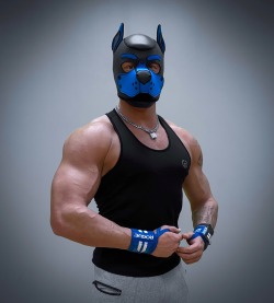 rubberdiesel:Yours truly.  It’s not often that I post a photo of myself here. 🐾