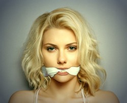 milfbondage:  Scarlett Johansson cleave gag
