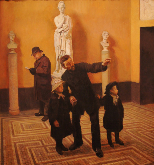 Georg Seligmann, Sonntag in Thorvaldsens Museum, 1888