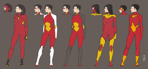 dimaiv-nov:some avengers’ redesigns i’ve made so far