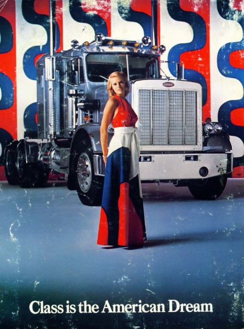 mangodebango: Peterbilt Trucks, Overdrive Magazine Back Cover, March, 1976.