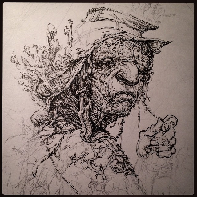 4AM doodles from last night. #whileyouweresleeping. - Follow me on Instagram and