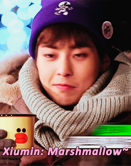 awwsehun:  give this kid his marshmallow 