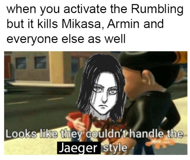 pix Attack On Titan Memes Eren the source of all organic memes