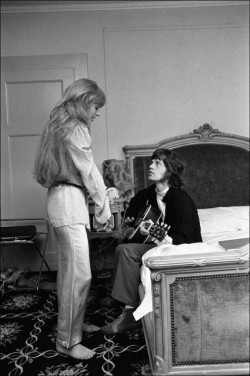 flower1967:  Mick Jagger And Marianne Faithfull