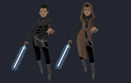 color reference for my Star Wars rpg character Iska, yeah I play a jedi, what of it