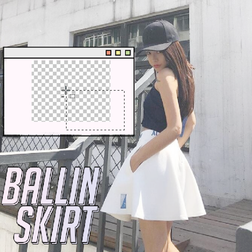 &ldquo;ballin&rsquo; skirt&rdquo; &amp; use milkeu for 10% off if you buy $40+ at the store, you get