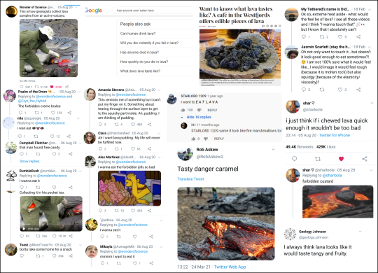 I want to eat the lava and God can’t stop me