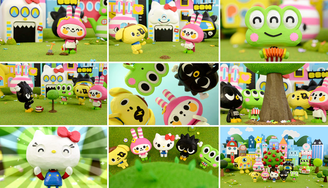 fawn-lorn:  debutart:  Hello Kitty stop-motion for Sanrio to celebrate Kitty’s