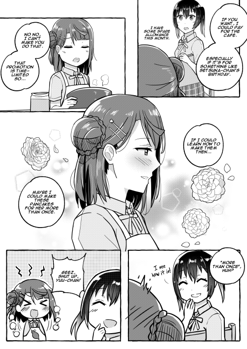 Happy birthday, Setsuna! It&rsquo;s interesting that this comic is for Setsuna&rsquo;s birthday,  bu