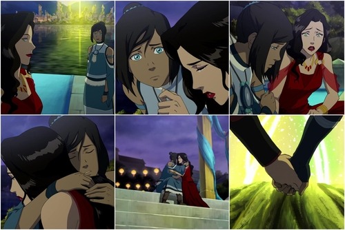 chaoticrice:  queen—asami:  people saying that korrasami had no build up and was