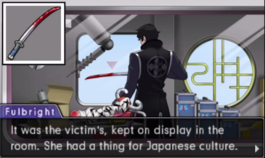 ace-procrastinator: Capcom: Here’s the new game, Dual Destinies. Just translate it to English and change a few bits so it takes place in America not Japan, like with the others.  Localisation team: Ok cool. Capcom: Oh btw, there’s a character obsessed