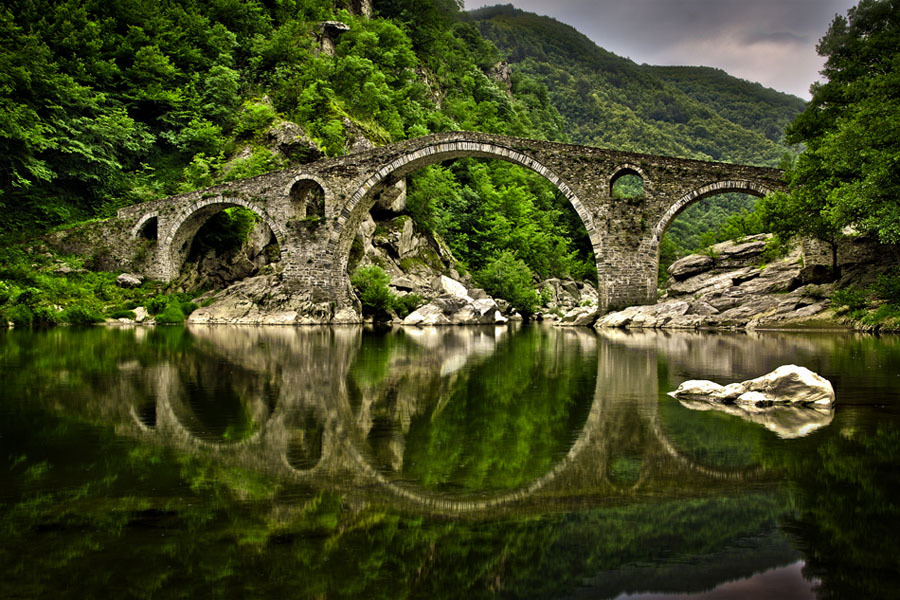 destroyed-and-abandoned:   Devil’s Bridge - Ardino, Bulgaria Read More