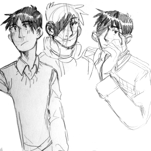 elcentric: couple more doodles, just of roy this time