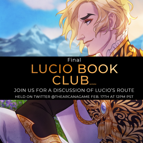 Book Club Event!!! Head over to the twitter.com/thearcanagame page today at 12PM s
